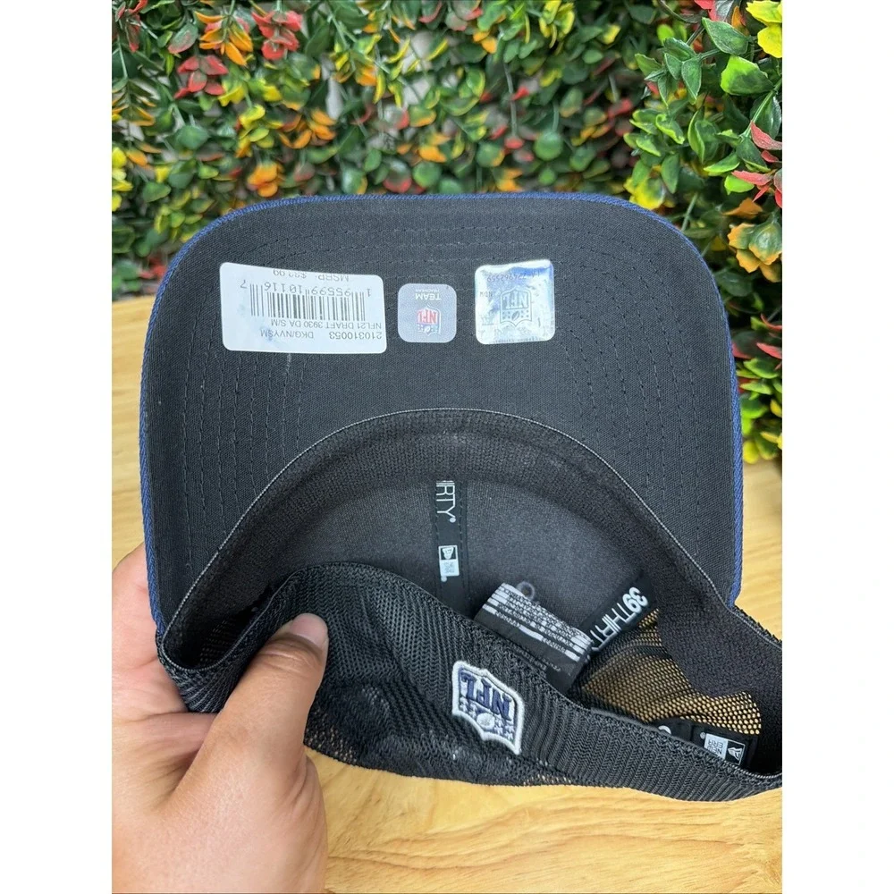 Dallas Cowboys NFL Draft New Era 2021 Trucker 39THIRTY Flex Hat Small/Medium GUC